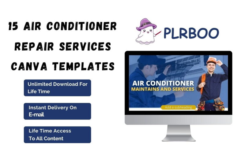 ac repair canva templates