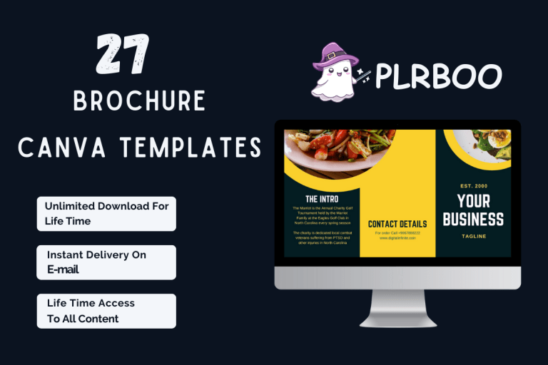 27 Brochure Canva Templates