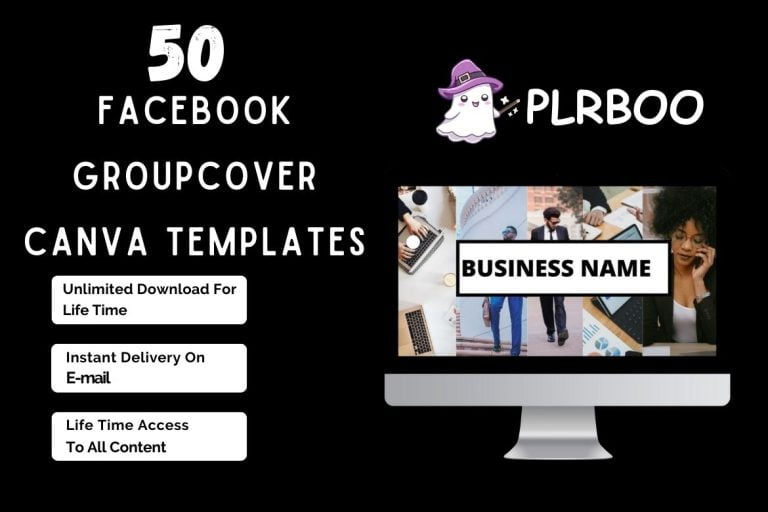 50 Facebook Group Covers Canva Templates