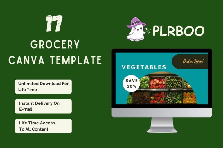 17 Grocery Sale Canva Templates