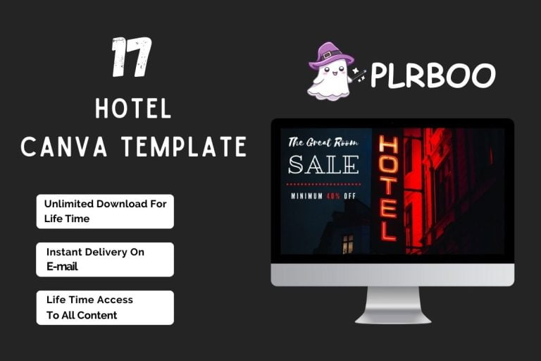 17 Hotel Canva Templates