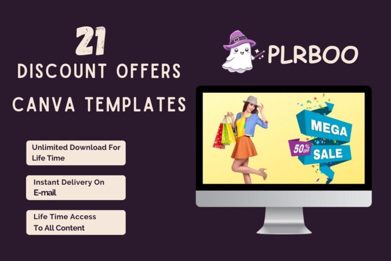 21 Discount Offers Canva Templates